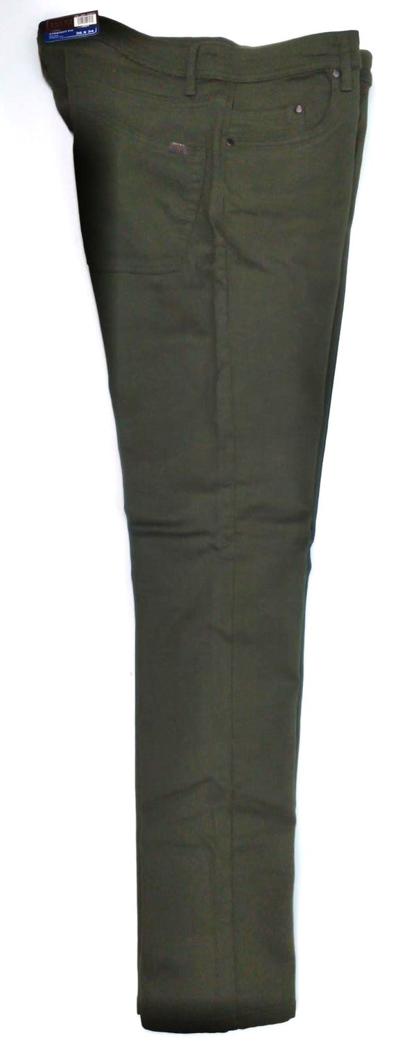 Jachs Men's Traveler Pants 5 Pockets Mid-Rise Straight Fit Stretch New