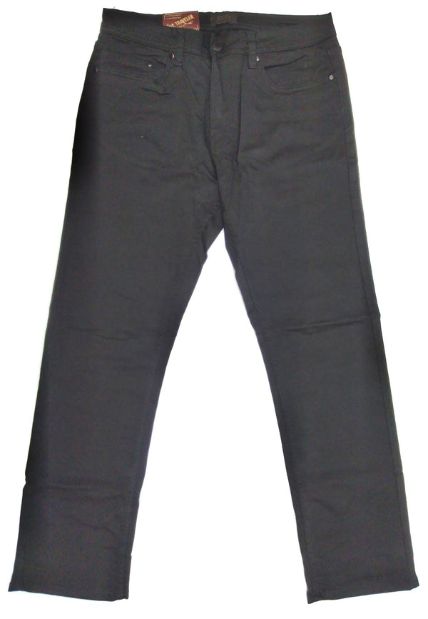 Jachs Men's Traveler Pants 5 Pockets Mid-Rise Straight Fit Stretch New