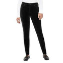 Well Worn Women's Pants High-Rise Luxe Velvet Tapered Leg New