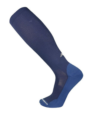 New Balance Men's Baseball Socks Over the Calf  Full Toe One Pair Navy Blue M