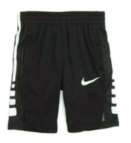 Nike Boys' Basketball Shorts Dri-Fit Toddlers Elite Stripe Moisture Wicking