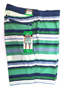 Men's Swimwear Stretch Short Kirkland Signature Comfort Pocket Regular Stripped