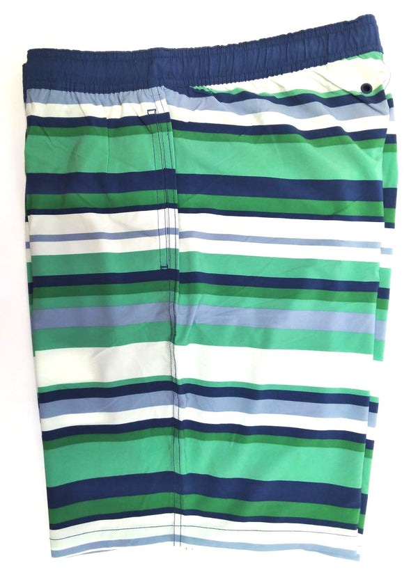 Men's Swimwear Stretch Short Kirkland Signature Comfort Pocket Regular Stripped