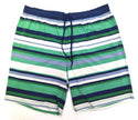 Men's Swimwear Stretch Short Kirkland Signature Comfort Pocket Regular Stripped