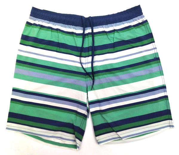 Men's Swimwear Stretch Short Kirkland Signature Comfort Pocket Regular Stripped