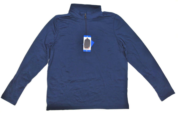 32 Degrees Heat Men's Pullover Shirt Soft Fleece ¼ Zip Long Sleeve Size L