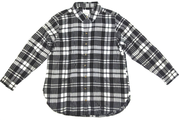 Jachs Girlfriend Women's Plaid Shirt Lightweight Cozy Super Soft Flannel New