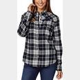 Jachs Girlfriend Women's Plaid Shirt Lightweight Cozy Super Soft Flannel New