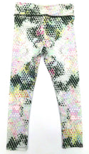 Girls' Leggings Onzie Graphic Fitted Full Length Tights Size 4/5 Youth New