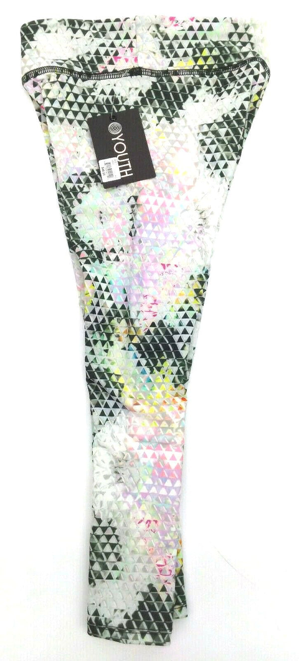 Girls' Leggings Onzie Graphic Fitted Full Length Tights Size 4/5 Youth New