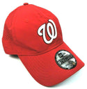 Washington Nationals New Era Hat Perforated Pivot 9TWENTY Adjustable Red OSFA