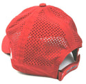 Washington Nationals New Era Hat Perforated Pivot 9TWENTY Adjustable Red OSFA