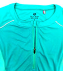 Pearl Izumi Women's Shirt Pursuit Endurance Form Fit Short Sleeve Green Blue M