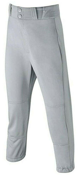 Wilson Youth's Baseball Pants Poly Warp Relaxed Piped Grey Black Small New