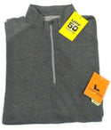 Field & Stream Men's Top Deep Runner 1/4 Zip Long Sleeve Charcoal Heather XL