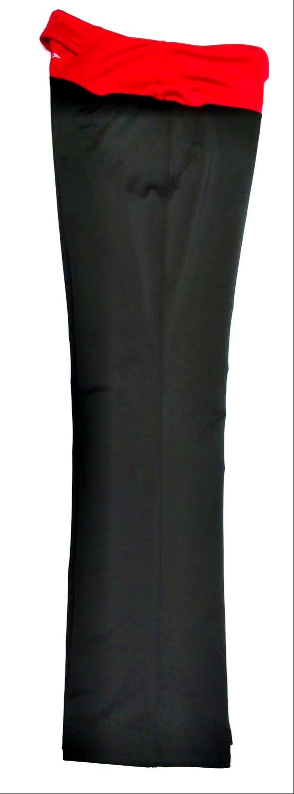 Saucony Women's Pants Cha Cha Flex Pull on Black Red Small New
