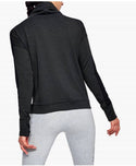 Under Armour Women's Sweatshirt Featherweight Fleece Funnel Black X-Small New