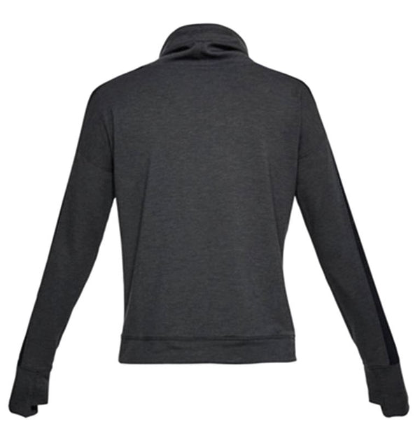 Under Armour Women's Sweatshirt Featherweight Fleece Funnel Black X-Small New