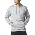Adidas Men's Hoodie Team Issue Fleece Athletic Pullover Logo Grey Size 2XL