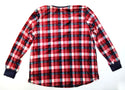 Nautica Women's Pajama Sleepwear Fleece Set Plaid Red White 2 Piece Size XXL