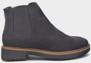 Buy black Kensie Ladies' Ankle Boots Casual Sandor Lightweight Back Zipper &amp; Side Elastic