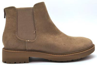 Buy tan Kensie Ladies' Ankle Boots Casual Sandor Lightweight Back Zipper &amp; Side Elastic