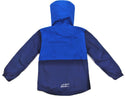 Eddie Bauer Boy's Kids Jacket Lightweight Lone Peak 3in1 Hooded Navy Blue New