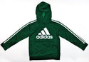 Adidas Youth Tech Hoodie Unisex Long Sleeved Fleece Pullover New with Tags