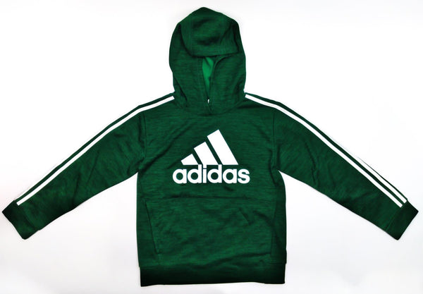 Adidas Youth Tech Hoodie Unisex Long Sleeved Fleece Pullover New with Tags