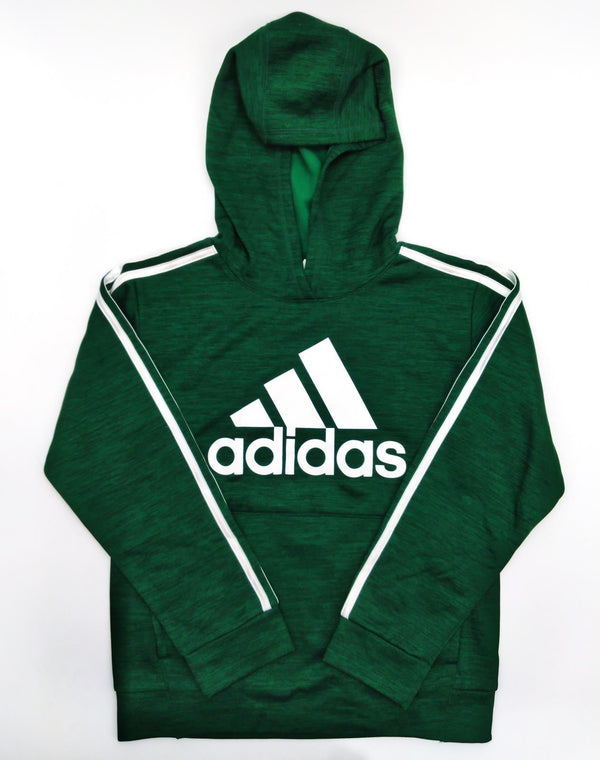Adidas Youth Tech Hoodie Unisex Long Sleeved Fleece Pullover New with Tags