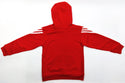 Adidas Youth Hoodie Sportswear Future Icons 3 Stripes Pullover Red Size 7 New