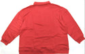 Mondetta Women's Long Sleeve Active Wear Collared Top Mineral Red Size 3XL