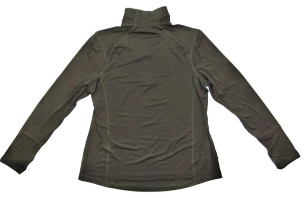 Lukka Lux Women's Athletic Shirt 1/4 Zip Long Sleeve Stretch Pullover Top New