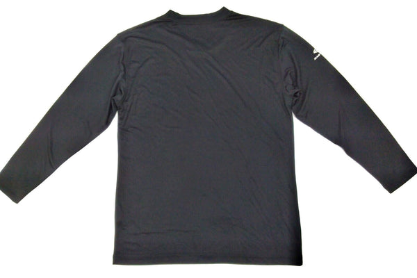 Easton Men's Baseball Jersey Spirit Long Sleeve Crew Neck Black Adult Size Small