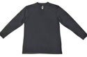 Easton Men's Baseball Jersey Spirit Long Sleeve Crew Neck Black Adult Size Small