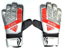 Adidas Men's Goalkeeper Gloves Predator Top Training Silver Black - Size 10