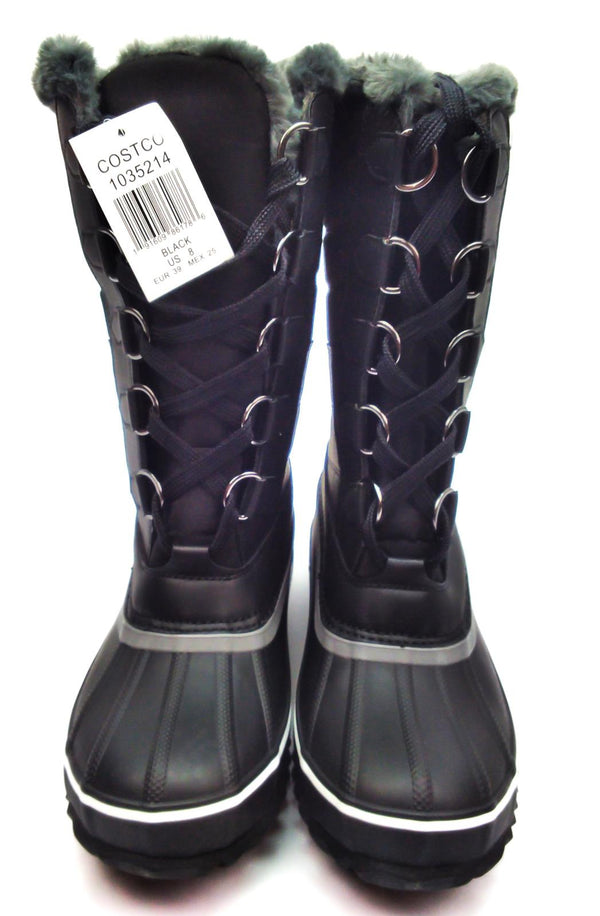 Womens Winter Boots JBU By Jambu Sabine Water Resistant Snow Boots Black 8 New