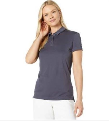 Nike Women's Golf Polo Shirt Dri-Fit Short Sleeved Three Button Gridiron - New