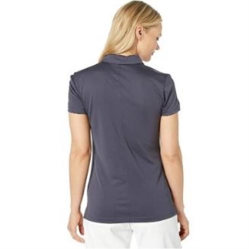 Nike Women's Golf Polo Shirt Dri-Fit Short Sleeved Three Button Gridiron - New