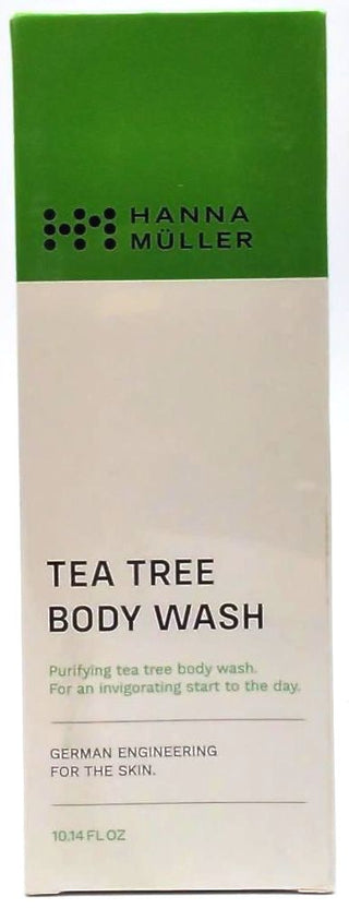 Hanna Muller Natural Tea Tree Body Wash with Australian Tea Tree Oil 10.14 Fl oz