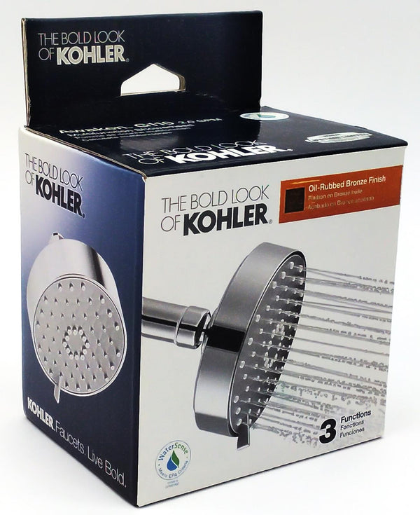 Kohler Awaken Multifunction Shower Head 2.0 GPM Oil-Rubbed Bronze K-72419-2BZ