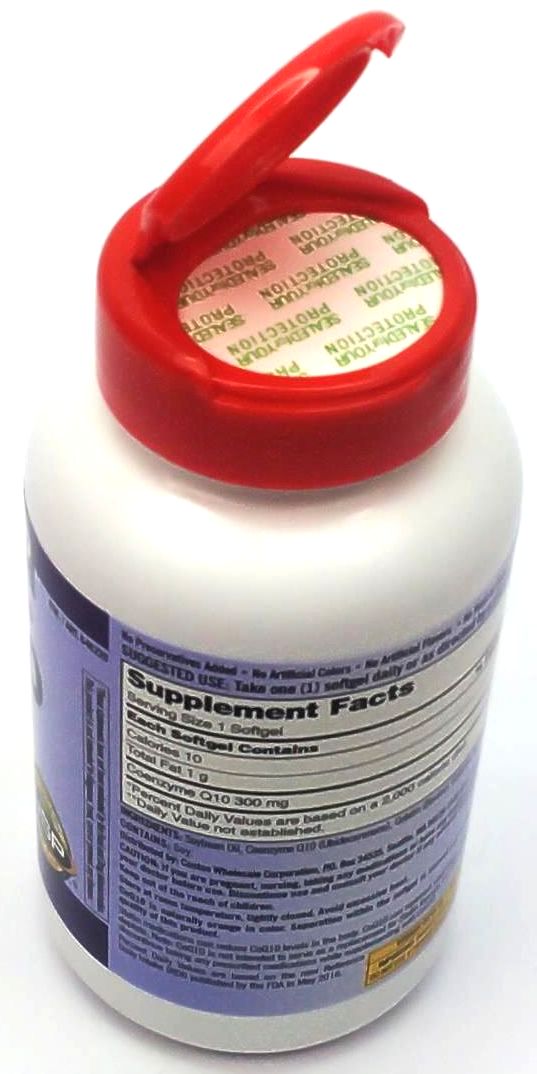 Kirkland Signature COQ10 Supplement 300 mg Maximum Potencey Heart Support 100 Ct