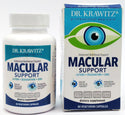 Macular Support with Lutein Zeaxanthin Zinc 60 Vegetarian Capsules