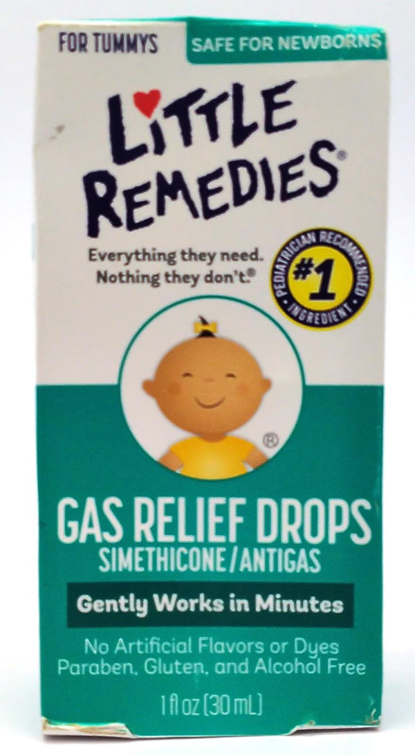 Little Remedies Natural Berry Flavor Gas Relief Drops Works in Minutes