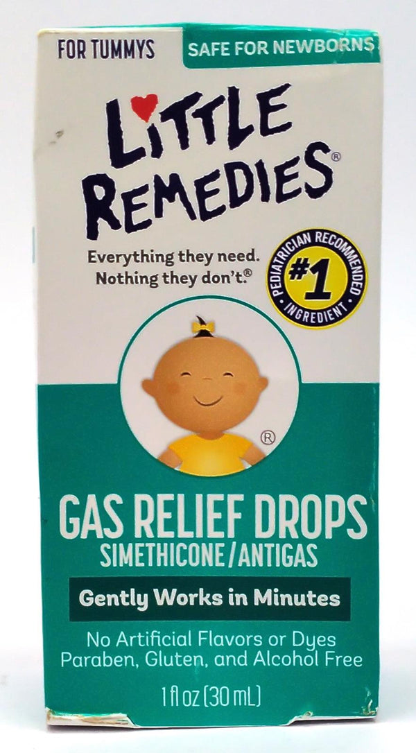 Little Remedies Natural Berry Flavor Gas Relief Drops Works in Minutes