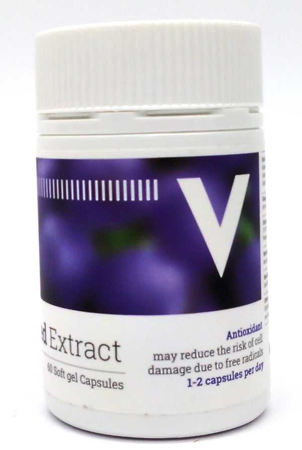 Vikki Grape Seed Extract Antioxidant Dietary Supplement 60 Softgels