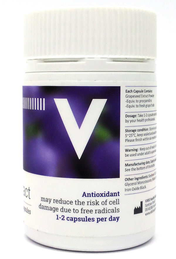 Vikki Grape Seed Extract Antioxidant Dietary Supplement 60 Softgels