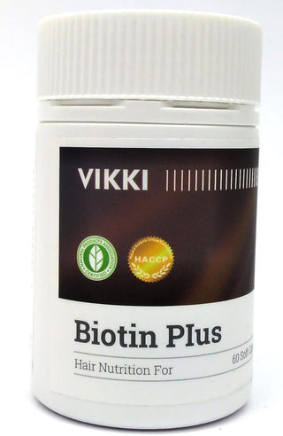 Vikki Biotin Plus Hair Nutrition Promotes Hair Growth - 60 Soft Capsules