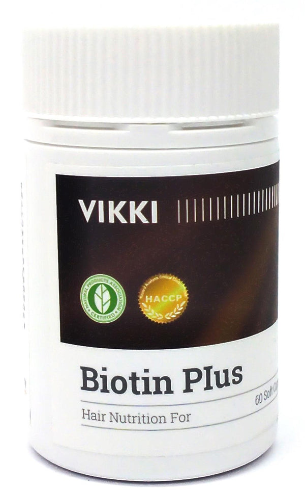 Vikki Biotin Plus Hair Nutrition Promotes Hair Growth - 60 Soft Capsules