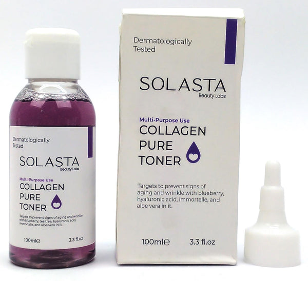 Solasta Collagen Facial Toner Deep Nourishment for Elasticity and Radiance 100ml